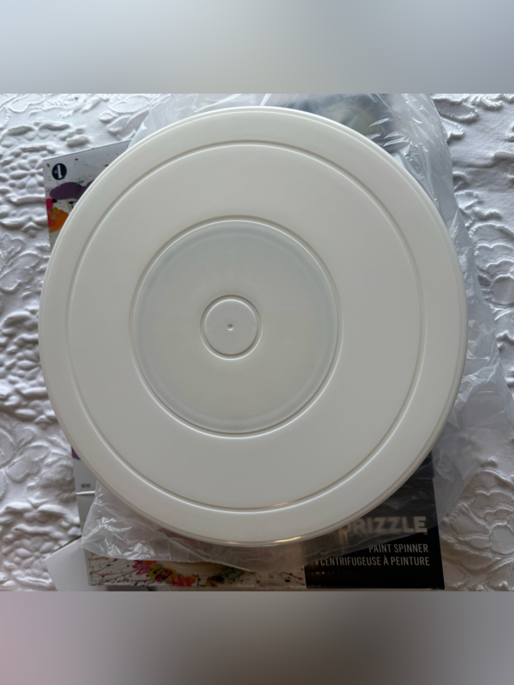 NEW FolkArt Drizzle Manual Spin Turntable for drip painting - Picture 4 of 9